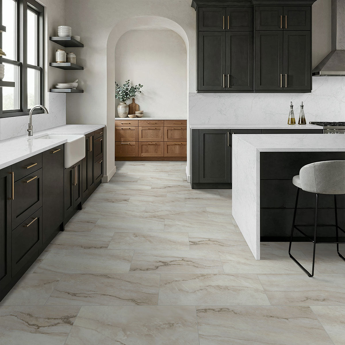 MSI Glenridge Quarzo Taj luxury vinyl plank 12 x 24 (VTGQUATAJ12X24-2MM-12MIL)