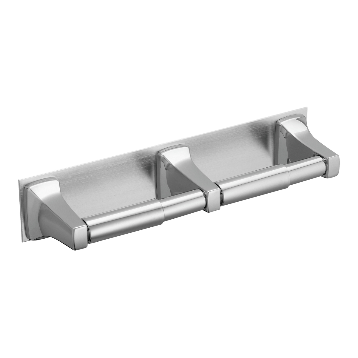 Moen Hotel Motel Double Toilet Paper Holder R5580 in Chrome (R5580)