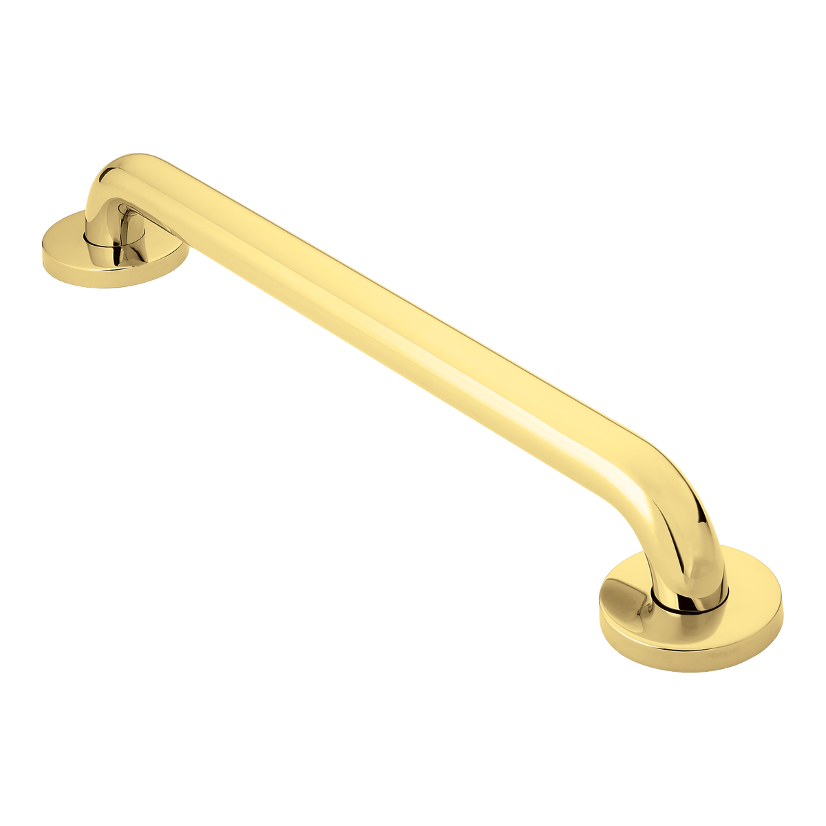 Moen Home Care 24" Concealed Screw Grab Bar R8724PB in Polished Brass (R8724PB)