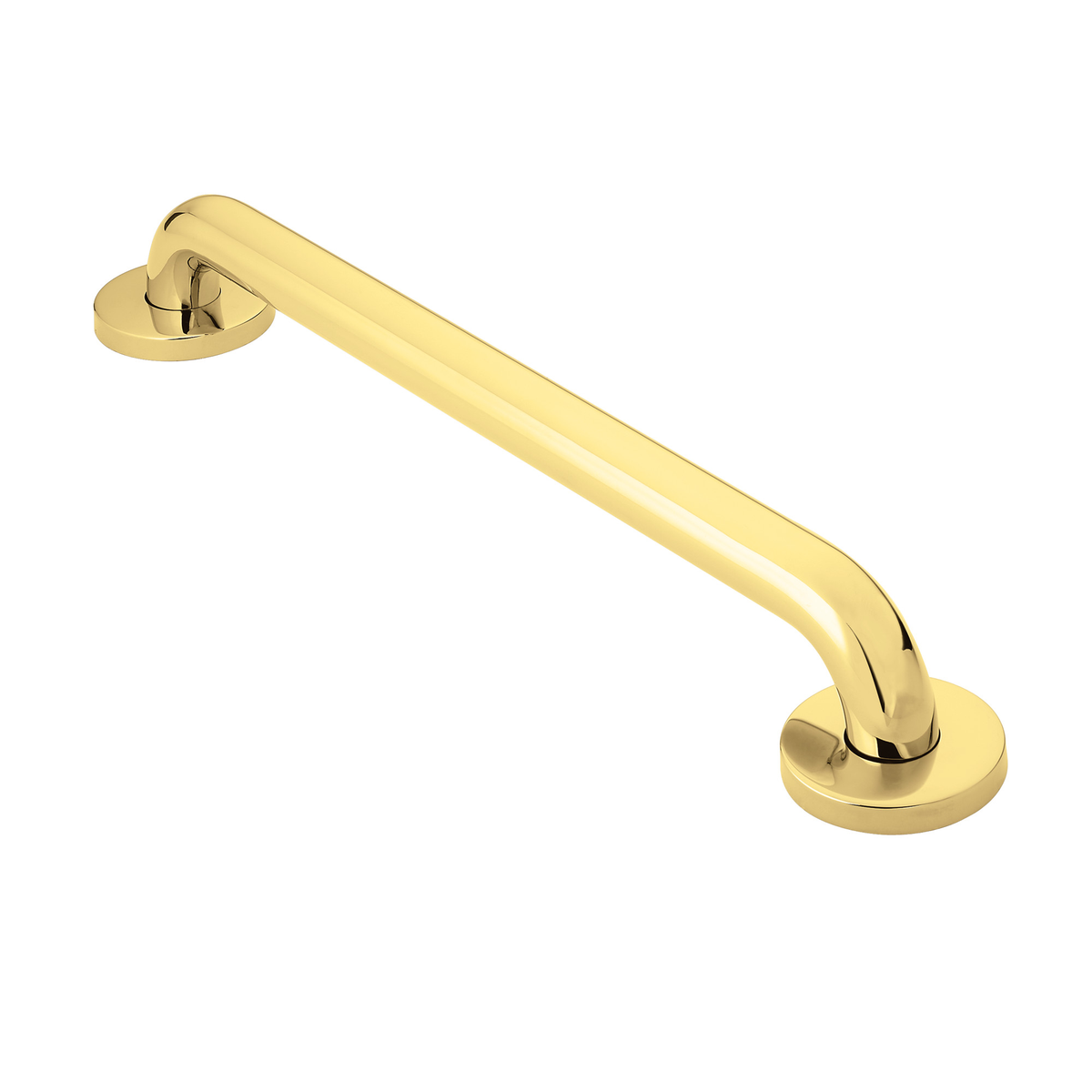 Moen Home Care 18" Concealed Screw Grab Bar R8718PB in Polished Brass (R8718PB)
