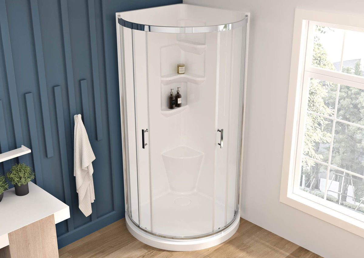 Oceania Reality 34 Acrylic Shower 34" x 34" x 84"