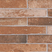 MSI Brickstone Red Brick 2 x 18 Matte Porcelain tile (NCAPREDBRI2X18) – MSI product image