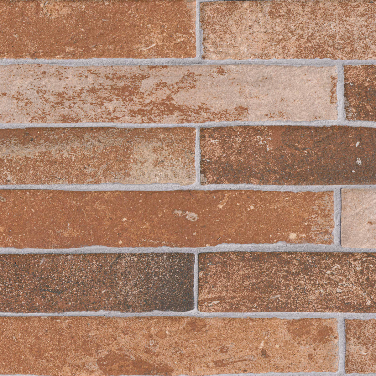 MSI Brickstone Red Brick 2 x 18 Matte Porcelain tile (NCAPREDBRI2X18) – MSI product image