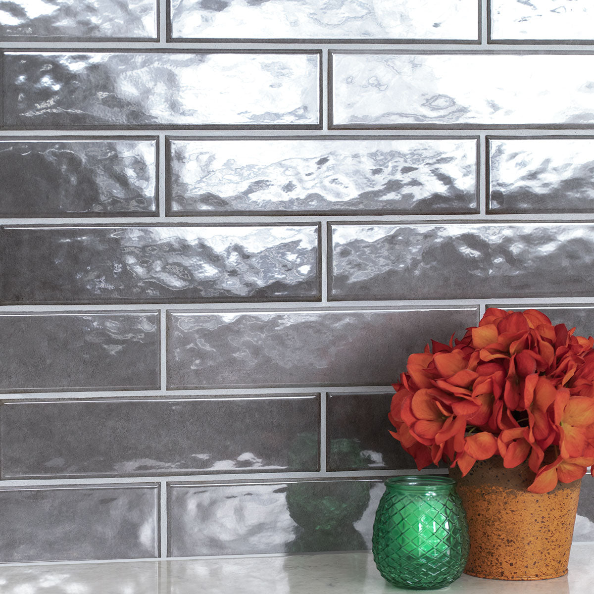 MSI Renzo Storm 3 x 12 Glossy Ceramic tile (NRENSTO3X12) – MSI room scene
