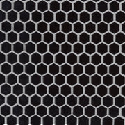 MSI Retro Nero 1" Hexagon Glossy Porcelain mosaic (SMOT-PT-RETNERO-1HEXG) – MSI product image