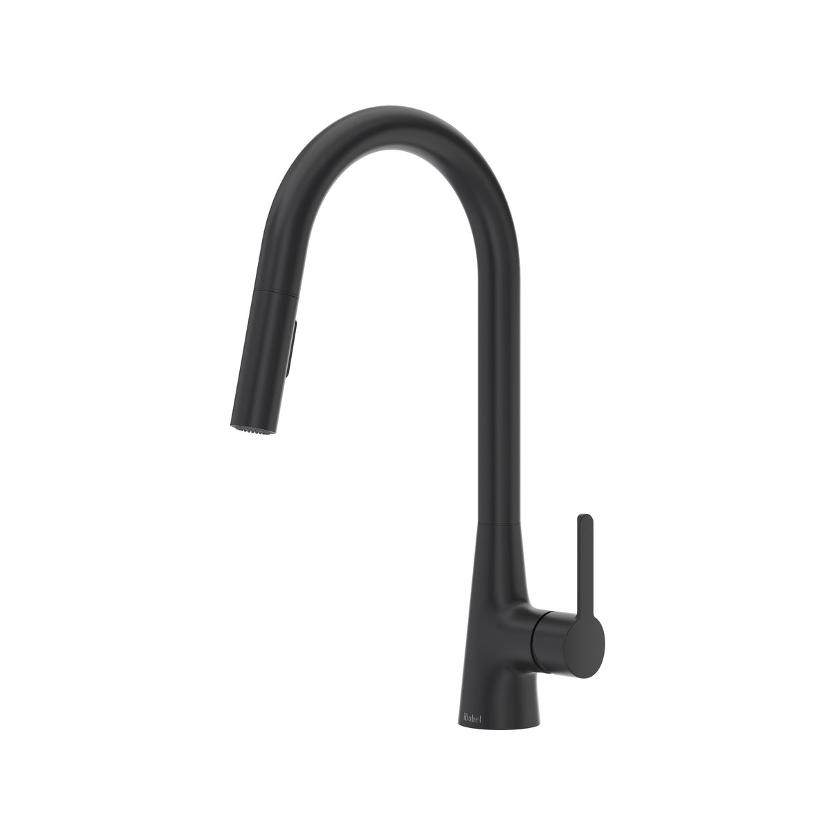 Riobel Pro Bobbi Pull-Down Kitchen Faucet BB101 in Black
