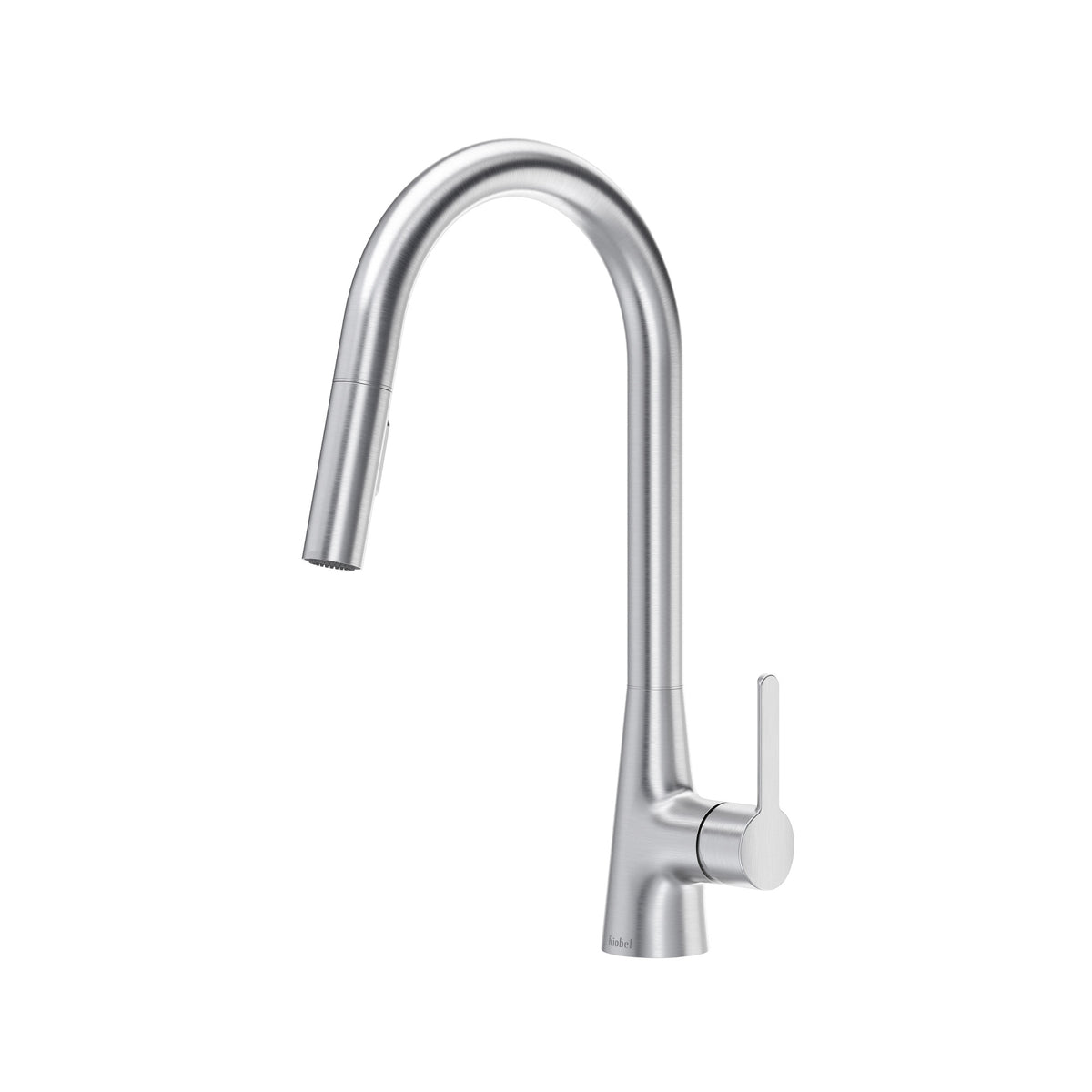 Riobel Pro Bobbi Pull-Down Kitchen Faucet BB101 in Stainless Steel