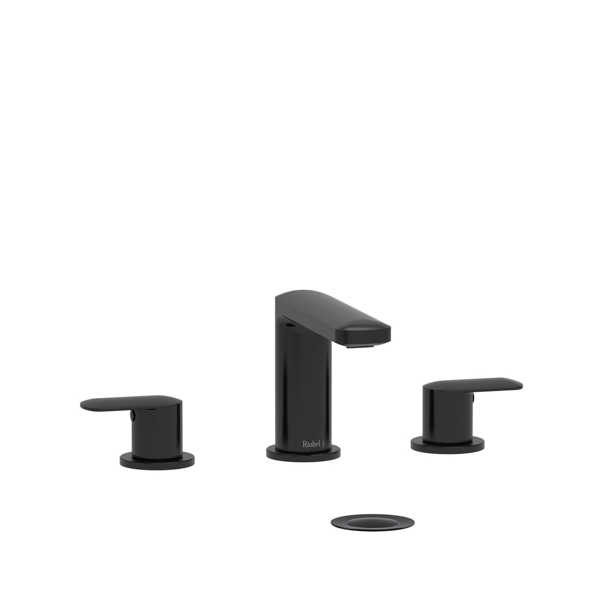 Riobel Pro Ever Widespread Lavatory Faucet EV08 in Black