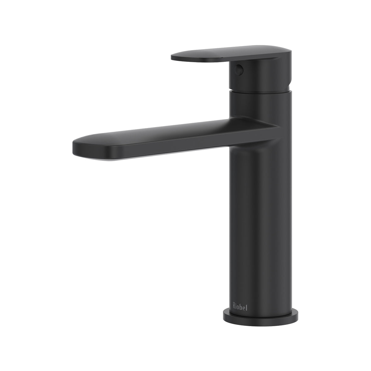 Riobel Pro Ever Single Hole Deck Mount Tub Filler EV28 in Black