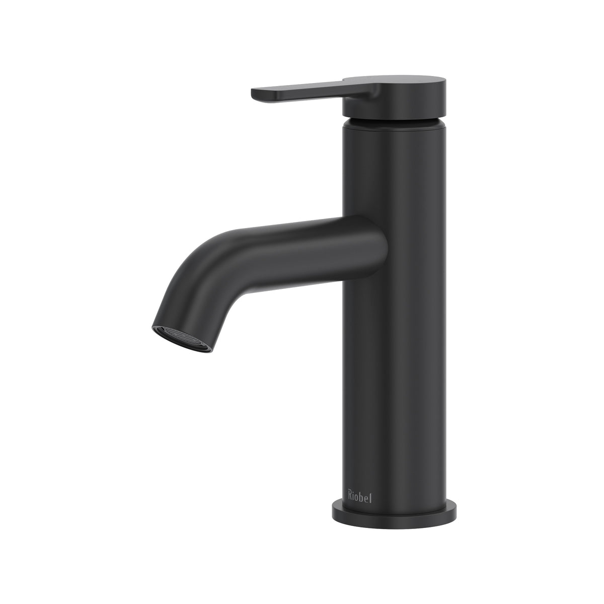 Riobel Pro Jazz Single Hole Deck Mount Tub Filler JZ28 in Black