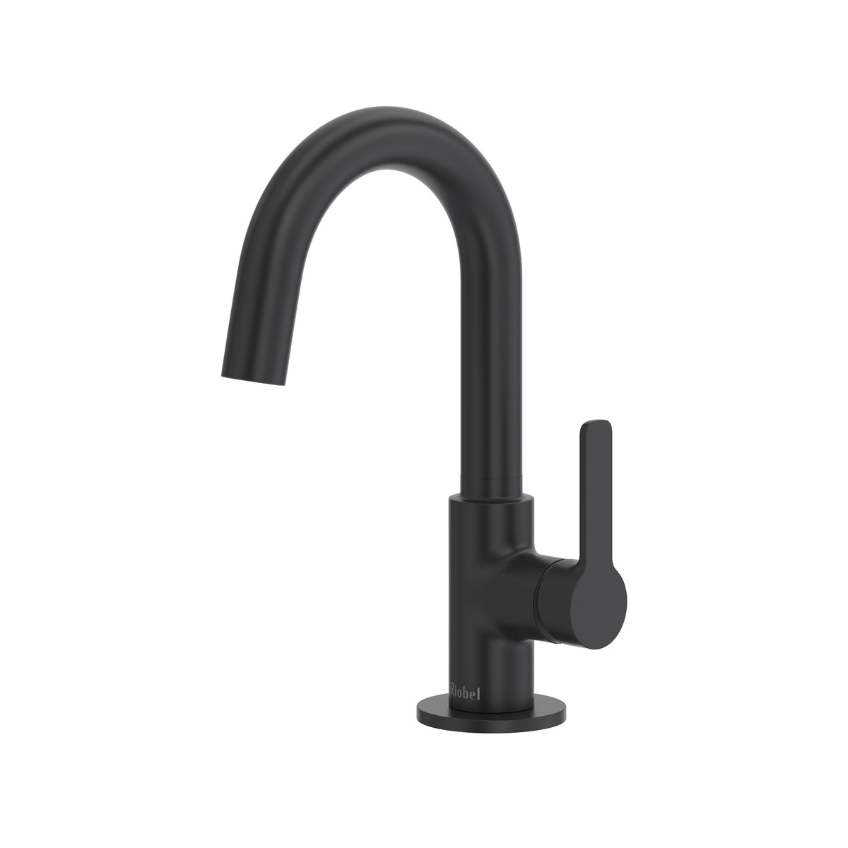 Riobel Pro Jazz Single Handle Lavatory Faucet With Side Handle JZS01SH in Black