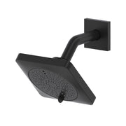Riobel Pro 5" 6-Function Showerhead With Arm P343 in Black
