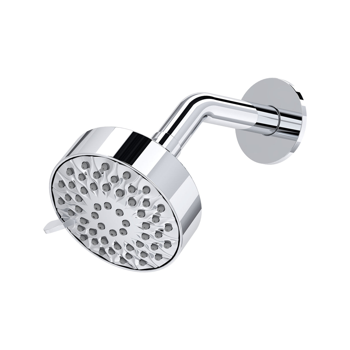 Riobel Pro 4" 2-Function Showerhead With Arm P398 in Chrome