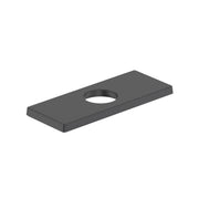 Riobel Pro 4" Center Deck Plate P5604 in Black