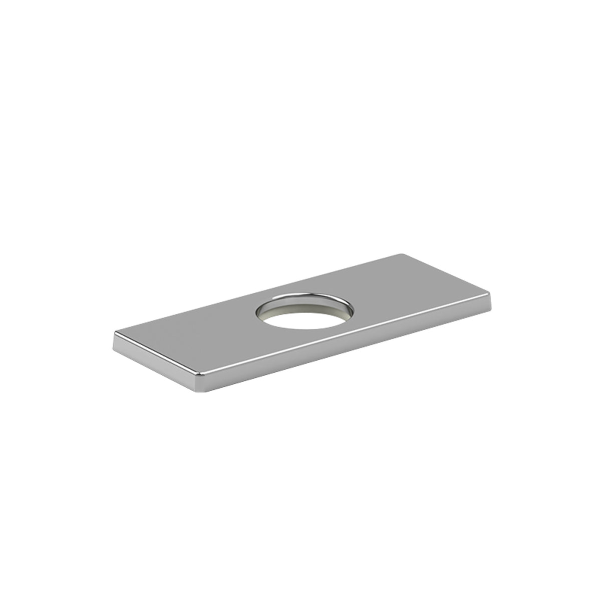 Riobel Pro 4" Center Deck Plate P5604 in Chrome