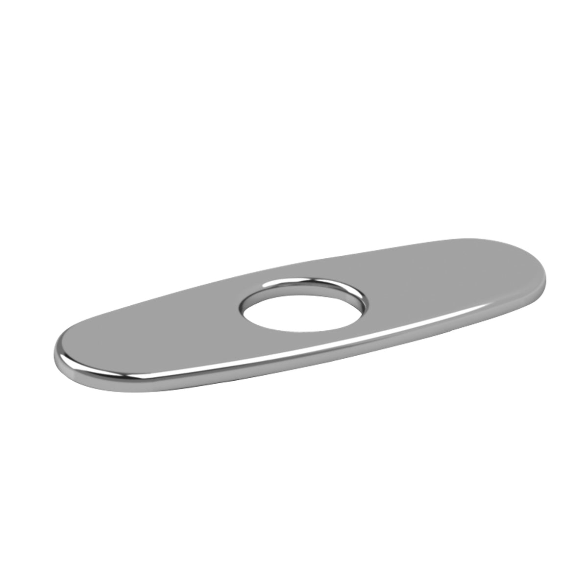 Riobel Pro 4" Center Deck Plate P5614 in Chrome