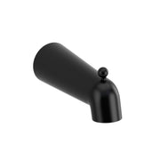 Riobel Pro Wall Mount Tub Spout With Diverter P871 in Black