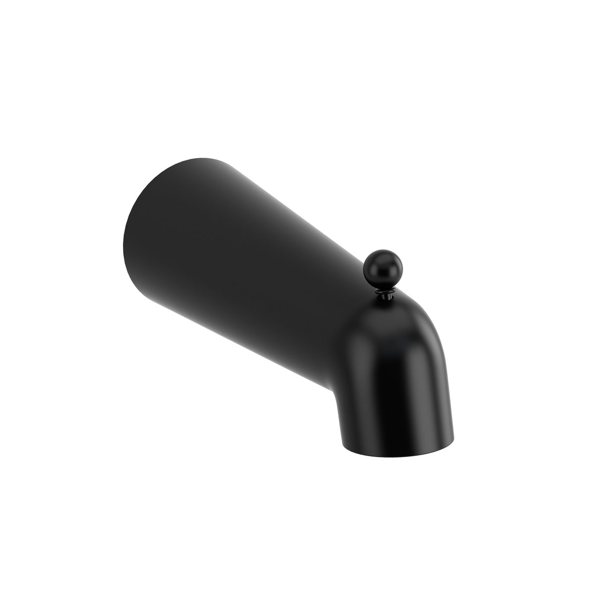 Riobel Pro Wall Mount Tub Spout With Diverter P871 in Black