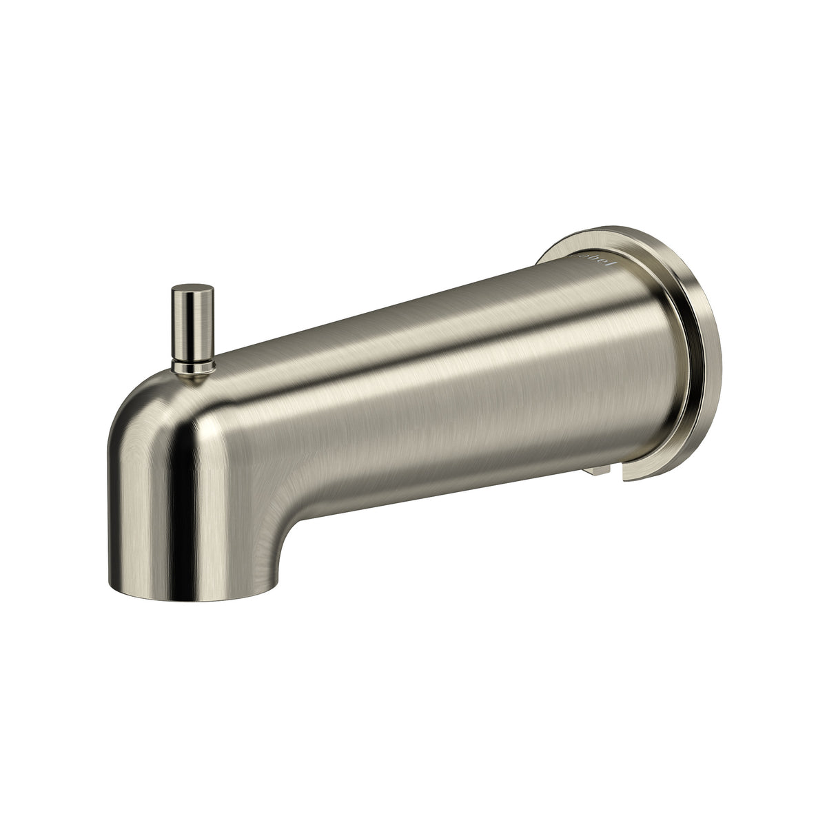 Riobel Pro Wall Mount Tub Spout P981 in Brushed Nickel