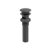 Riobel Pro Lavatory Push Drain With Overflow PDB160 in Black