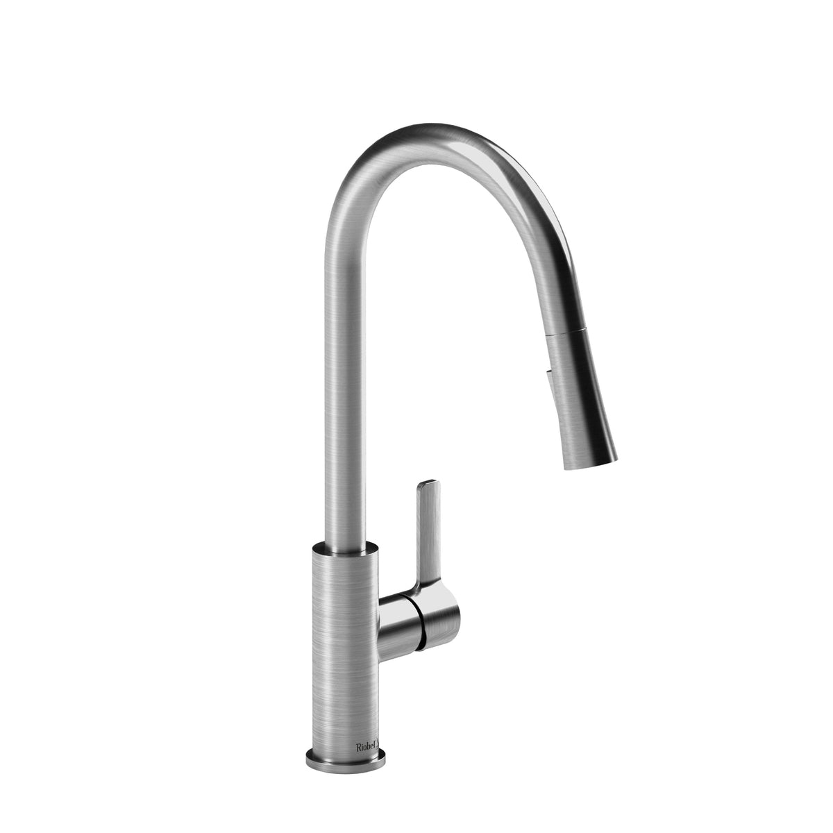 Riobel Pro Pronto Pull-Down Kitchen Faucet PO101 in Stainless Steel