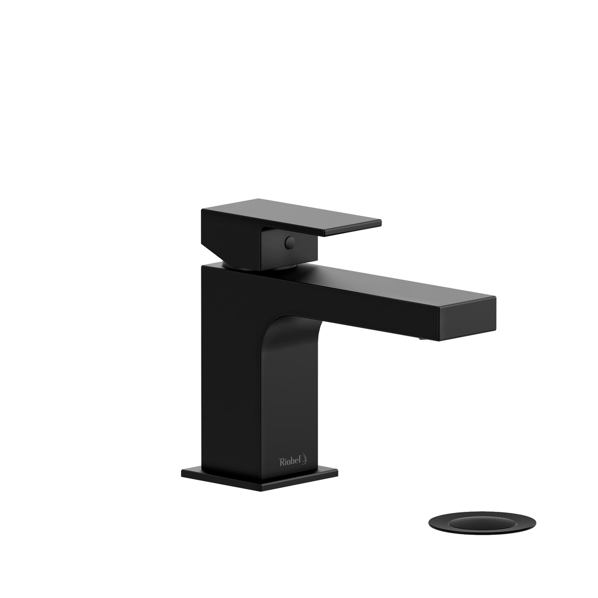 Riobel Pro Quadrik Single Handle Lavatory Faucet QAS01 in Black