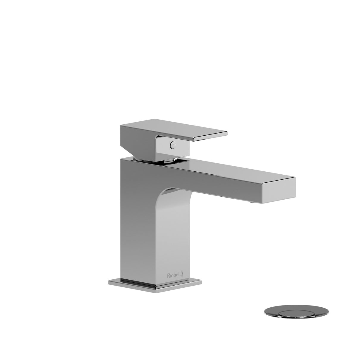 Riobel Pro Quadrik Single Handle Lavatory Faucet QAS01 in Chrome