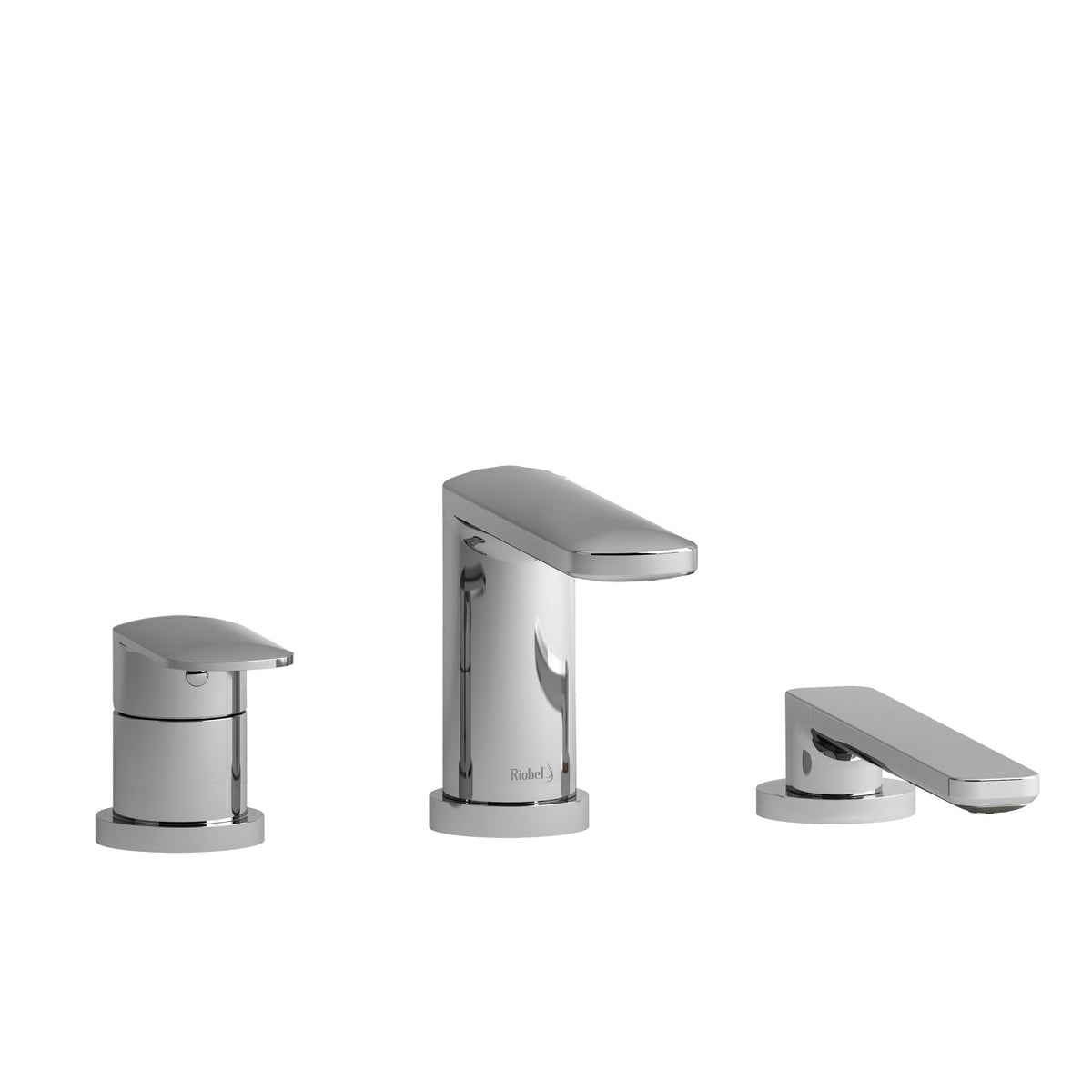 Riobel Pro Ever 3-Hole Deck Mount Tub Filler Trim TEV10 in Chrome