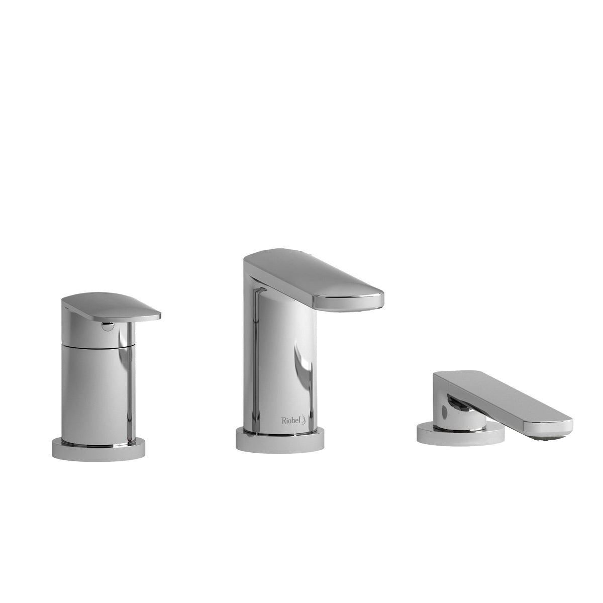 Riobel Pro Ever 3-Hole Pressure Balance Deck Mount Tub Filler Trim TEV16 in Chrome