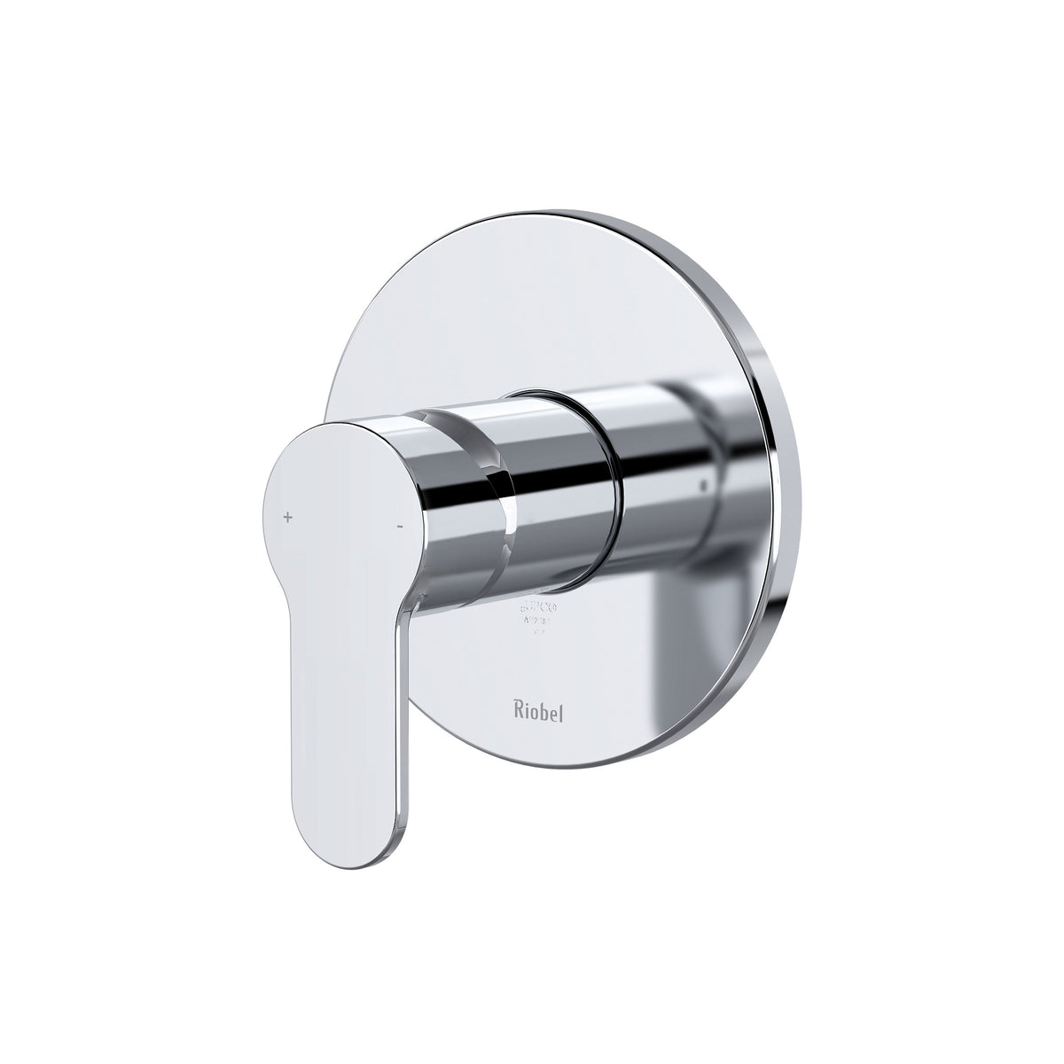 Riobel Pro Interval 1/2" Pressure Balance Trim TIN71 in Chrome