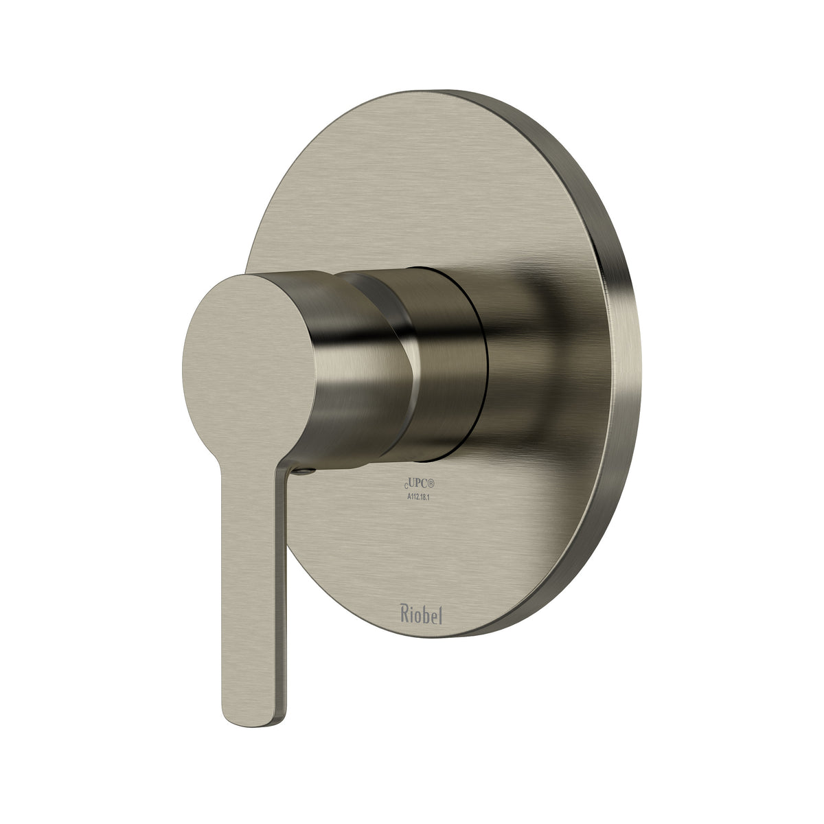 Riobel Pro Jazz 1/2" Pressure Balance Trim TJZ71 in Brushed Nickel