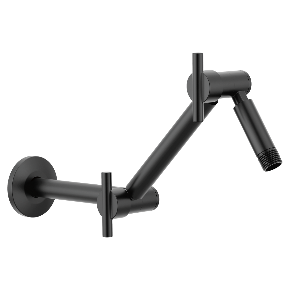 Moen Shower Arm S116 in Matte Black (S116BL)