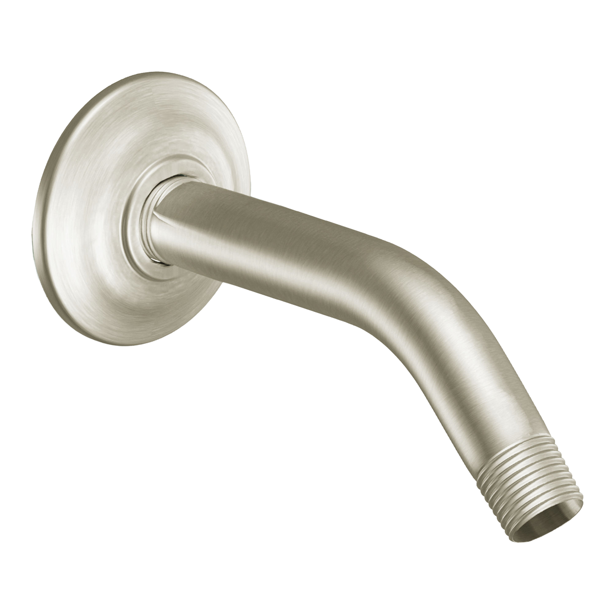 Moen 8" Shower Arm S122 in Brushed Nickel (S122BN)