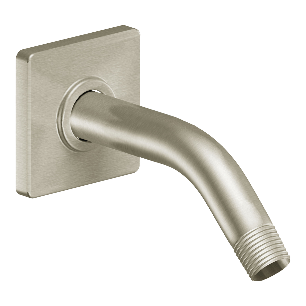 Moen 90 Degree Shower Arm S133 in Brushed Nickel (S133BN)