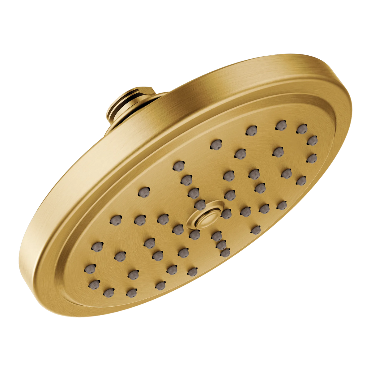 Moen One-Function 6-3/4" Diameter Spray Head Rainshower S176EP15 in Brushed Gold (S176EP15BG) - view 2