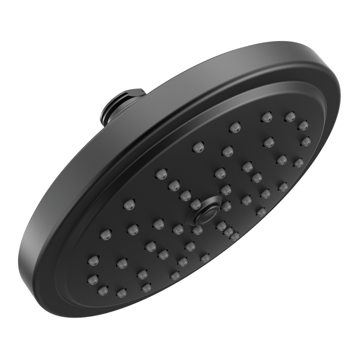 Moen One-Function 6-3/4" Diameter Spray Head Rainshower S176EP15 in Matte Black (S176EP15BL)