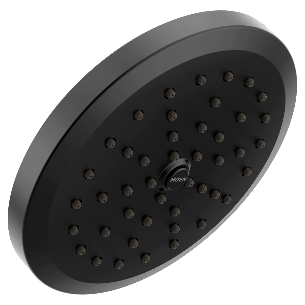 Moen Greenfield One-Function 6-3/4" Diameter Spray Head Eco-Performance Rainshower S178EP in Matte Black (S178EPBL) - view 2