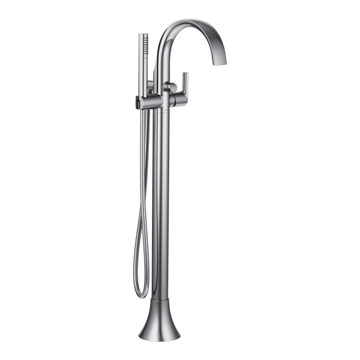 Moen Doux Single-Handle Tub Filler With Hand Shower S3105 in Chrome (S3105) - view 2