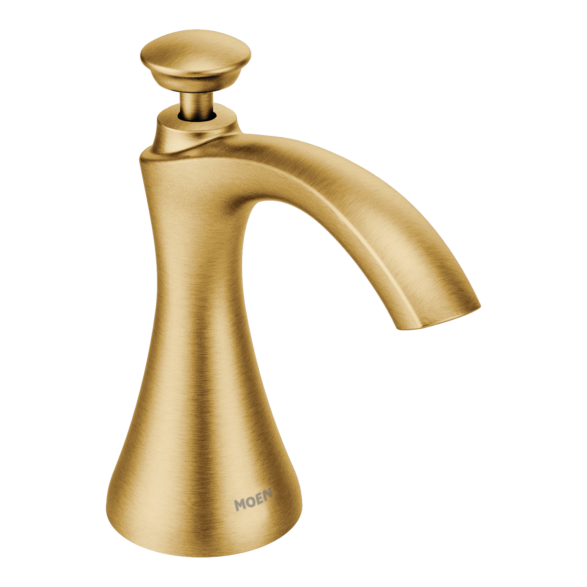 Moen Transitional Deck-Mounted Soap Dispenser S3946 in Brushed Gold (S3946BG)