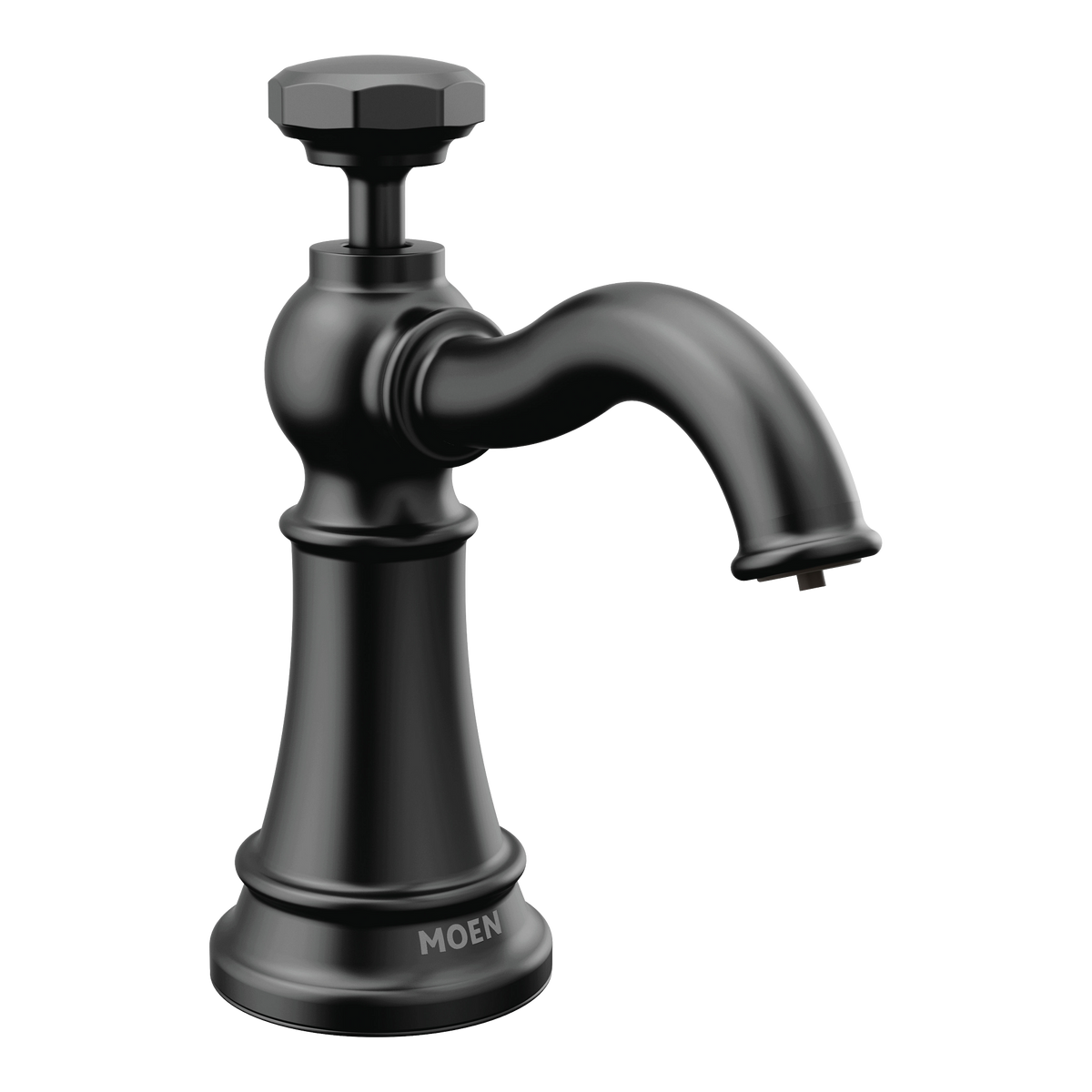 Moen Traditional Soap Dispenser S3955 in Matte Black (S3955BL)
