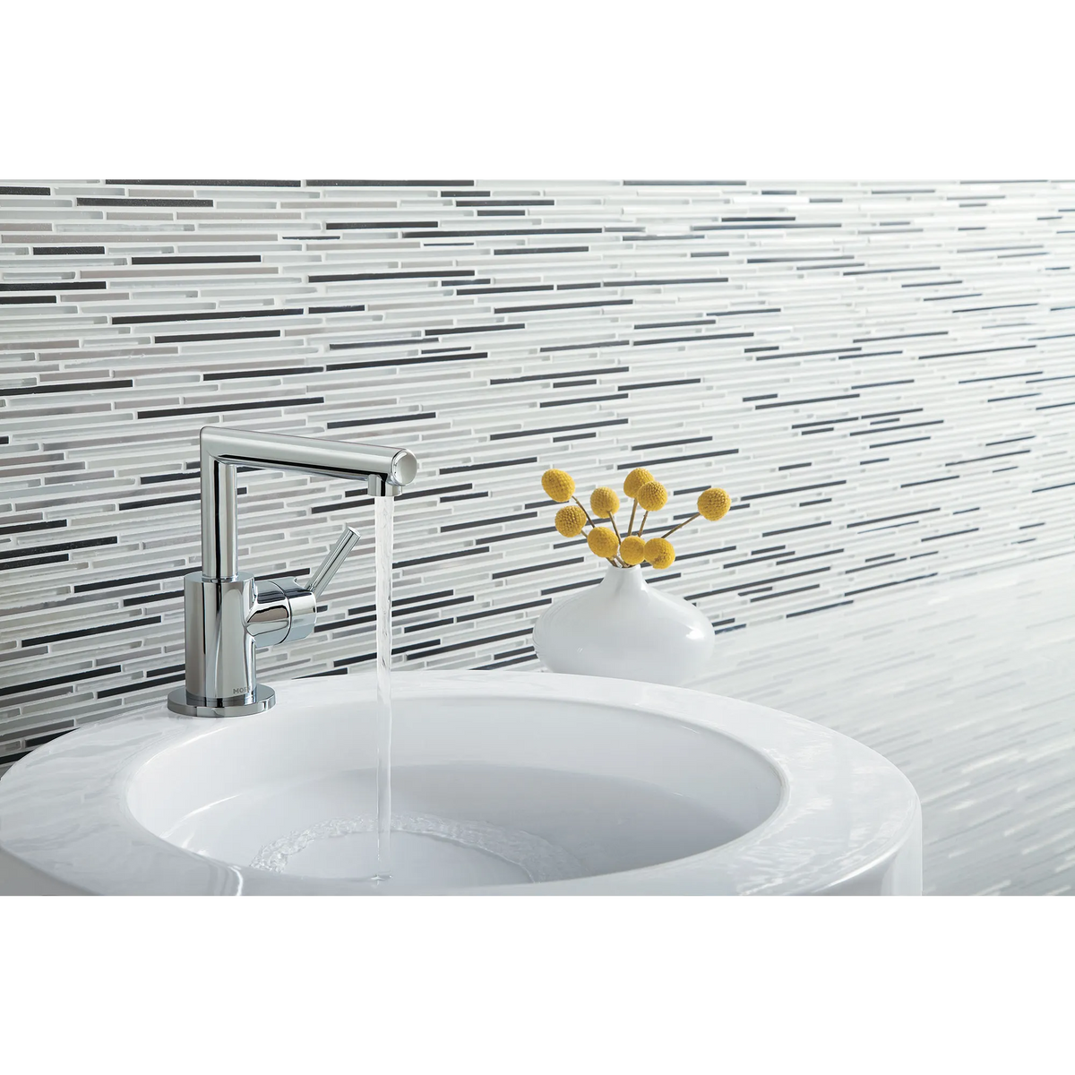 Moen Arris Single-Handle High-Arc Bathroom Faucet S43001 in Chrome (S43001) - view 5