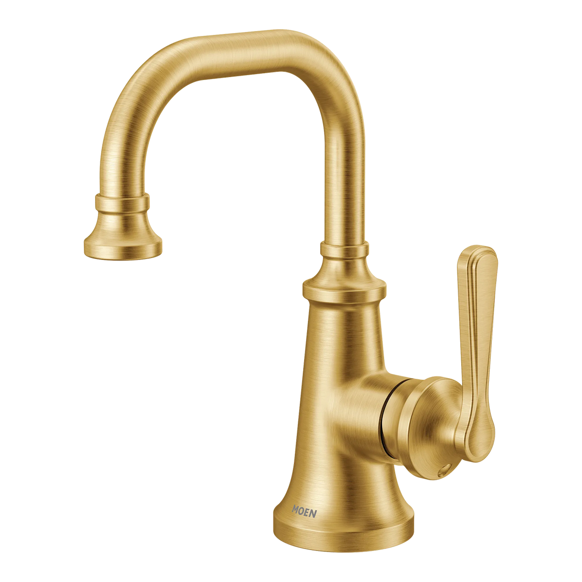 Moen Colinet Single-Handle High-Arc Bathroom Faucet S44101 in Brushed Gold (S44101BG) - view 2