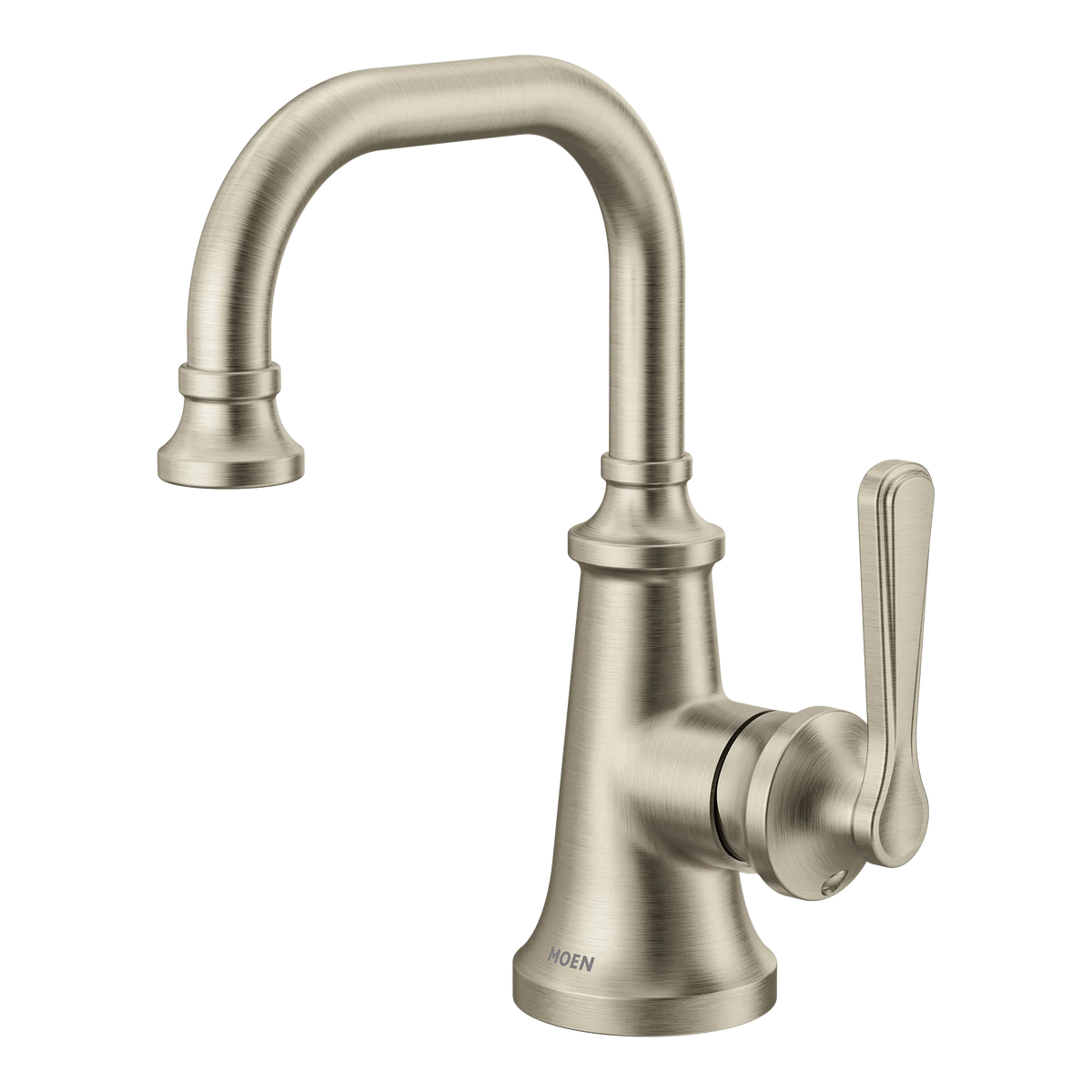 Moen Colinet Single-Handle High-Arc Bathroom Faucet S44101 in Brushed Nickel (S44101BN) - view 2
