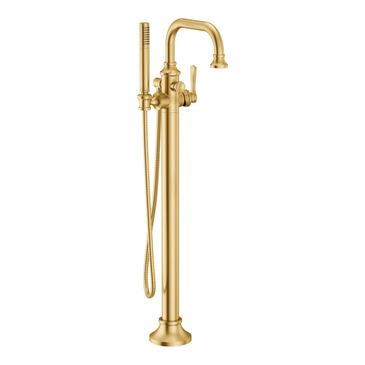 Moen Colinet Single-Handle Tub Filler With Hand Shower S44507 in Brushed Gold (S44507BG)
