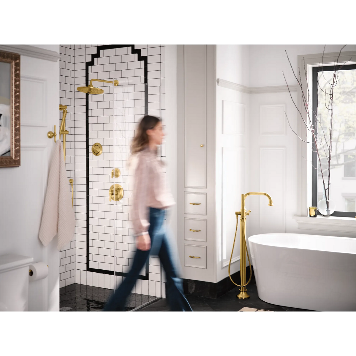 Moen Colinet Posi-Temp Valve Trim TS44201 in Brushed Gold (TS44201BG) - view 2