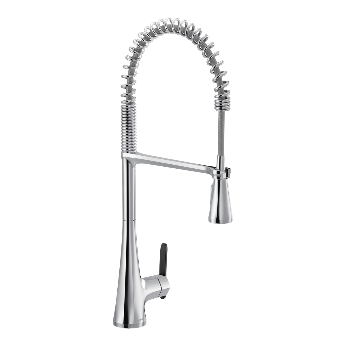 Moen Sinema Single-Handle High-Arc Pre-Rinse Spring Pulldown Kitchen Faucet S5235 in Chrome (S5235)