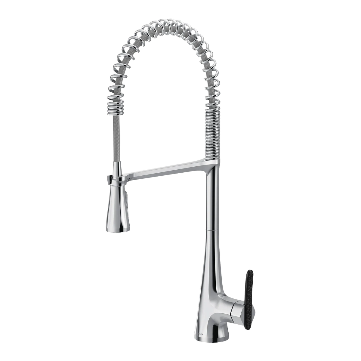 Moen Sinema Single-Handle High-Arc Pre-Rinse Spring Pulldown Kitchen Faucet S5235 in Chrome (S5235) - view 2