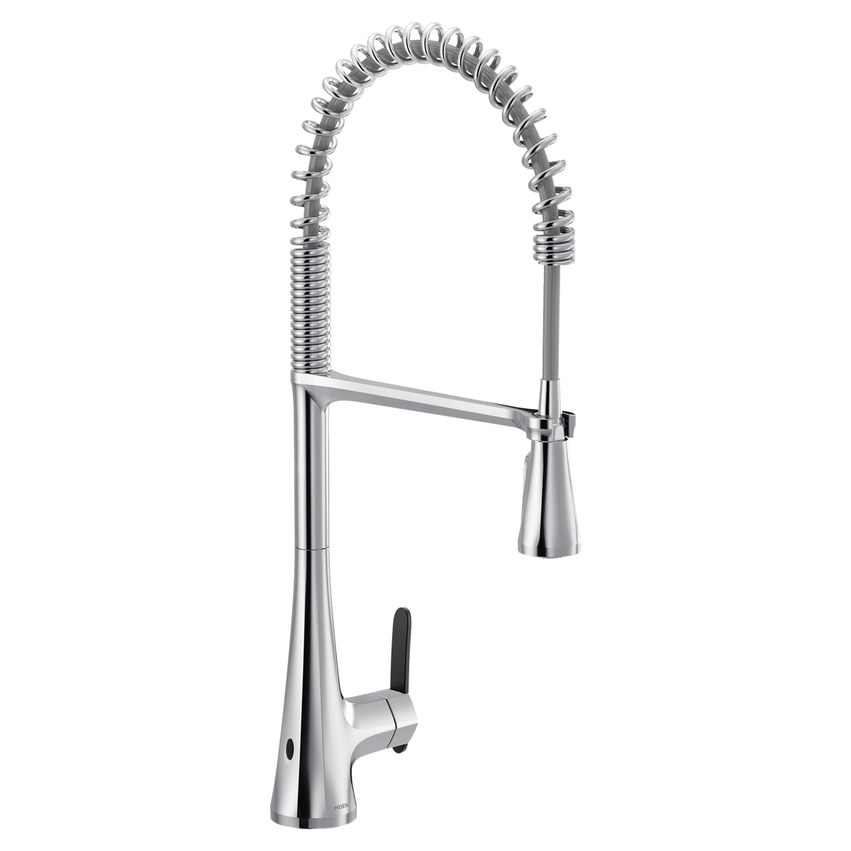 Moen Sinema MotionSense Wave Single-Sensor Single-Handle High-Arc Pre-Rinse Spring Pulldown Kitchen Faucet S5235EW in Chrome (S5235EWC)