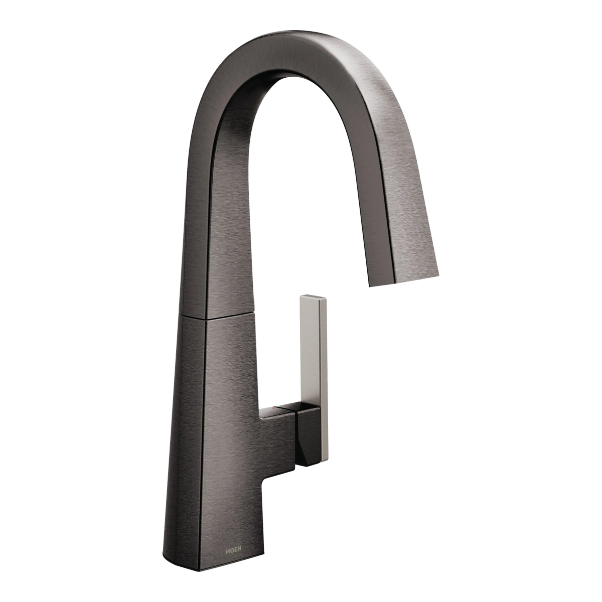 Moen Single-Handle Bar Faucet S55005 in Black Stainless (S55005BLS) - view 2