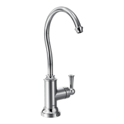Moen Sip Traditional Single-Handle High-Arc Beverage Faucet S5510 in Chrome (S5510)